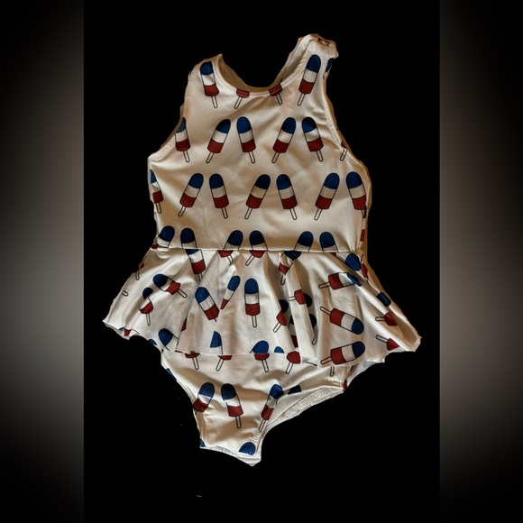 Toddler 4T Monica and Andy Popsicle  swimsuit. - Picture 1 of 6